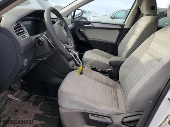 2024 Volkswagen Tiguan S with VIN 3VVRB7AX8RM189529, listed as a Copart auction lot 44741095 with 0 mi miles and Salvage Title. Bid and sale history available at carsss.com. Image 7.