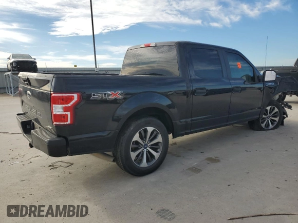 2019 Ford F-150 XL with VIN 1FTEW1CP2KKC31413, listed as a Copart auction lot 89311365 with Not provided miles and Salvage title. Bid and sale history available at DreamBid. Image 3.