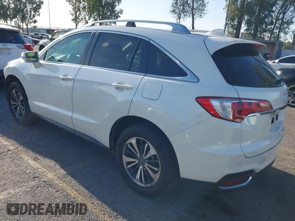 2016 Acura RDX Advance Pkg with VIN 5J8TB3H77GL016037, listed as a IAAI auction lot 41924901 with 54,236 mi miles. Bid and sale history available at carsss.com. Image 3.