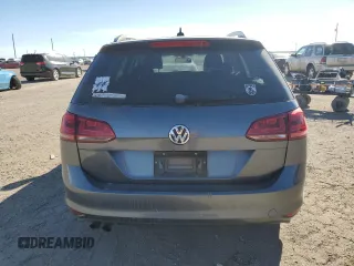 2016 Volkswagen Golf SportWagen TSI S with VIN 3VWC17AUXGM513720, listed as a Copart auction lot 86509294 with 95,672 mi miles and Salvage Title. Bid and sale history available at carsss.com. Image 6.