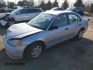 2001 Honda Civic LX with VIN 1HGES16541L057120, listed as a IAAI auction lot 41897827 with 160,715 mi miles. Bid and sale history available at carsss.com. Image 17.