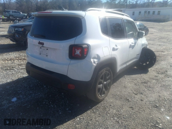 2017 Jeep Renegade Altitude with VIN ZACCJABB1HPF63868, listed as a IAAI auction lot 41282512 with 78,428 mi miles and . Bid and sale history available at DreamBid. Image 4.