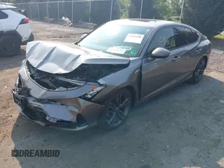 2023 Acura Integra w/A-Spec Package with VIN 19UDE4H39PA025767, listed as a IAAI auction lot 42414288 with 24,125 mi miles and . Bid and sale history available at DreamBid. Image 2.