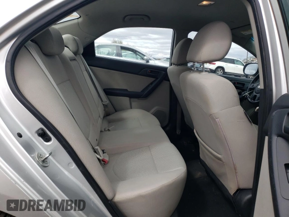 2010 Kia Forte EX z VIN KNAFU4A28A5109118, wystawiony jako Copart lot #56460755 z przebiegiem 143 845 mil mil oraz Szkoda całkowita • Salvage title. Historia ofert i sprzedaży dostępna na DreamBid. Obrazek 10.