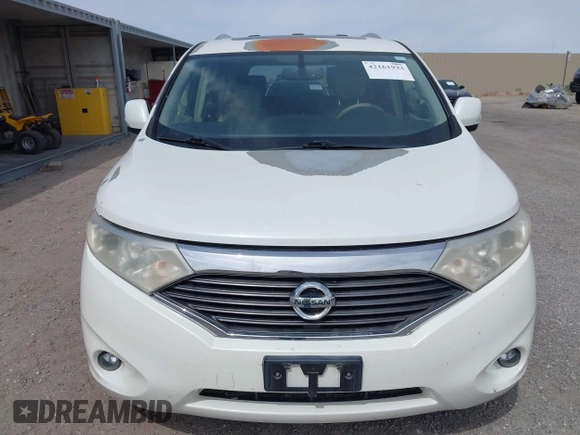2012 Nissan Quest SL with VIN JN8AE2KP2C9047577, listed as a IAAI auction lot 42161933 with 116,930 mi miles and . Bid and sale history available at carsss.com. Image 6.