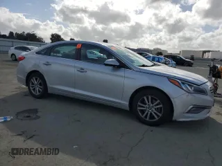 2017 Hyundai Sonata 2.4L with VIN 5NPE24AF4HH572164, listed as a Copart auction lot 50996045 with 99,418 mi miles and Salvage Title. Bid and sale history available at carsss.com. Image 4.