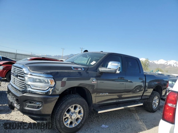 2024 Ram 2500 Laramie with VIN 3C6UR5FL1RG367253, listed as a Copart auction lot 52867525 with 2,020 mi miles and Salvage title. Bid and sale history available at DreamBid. Image 1.