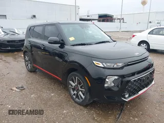 2021 Kia Soul GT-Line with VIN KNDJ63AU4M7138014, listed as a IAAI auction lot 41271237 with 43,124 mi miles and . Bid and sale history available at DreamBid. Image 1.