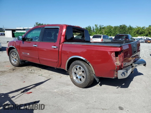 2008 Nissan Titan SE with VIN 1N6BA07D78N326338, listed as a Copart auction lot 52522195 with 198,863 mi miles and Salvage Title. Bid and sale history available at carsss.com. Image 2.