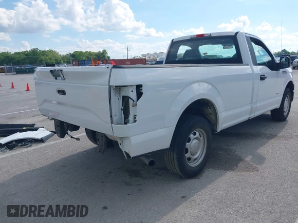 2016 Ford F-150 XL with VIN 1FTMF1CP6GKD46583, listed as a IAAI auction lot 42226353 with 89,890 mi miles and . Bid and sale history available at DreamBid. Image 4.