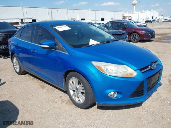 2012 Ford Focus SEL with VIN 1FAHP3H25CL415314, listed as a IAAI auction lot 41849302 with 164,022 mi miles. Bid and sale history available at carsss.com. Image 1.
