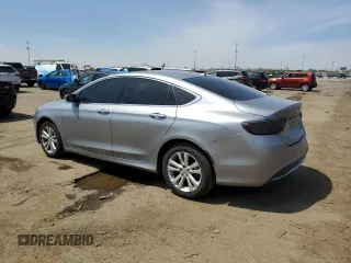 2015 Chrysler 200 Limited with VIN 1C3CCCAB0FN722834, listed as a Copart auction lot 54827095 with 123,244 mi miles and Clean title. Bid and sale history available at DreamBid. Image 2.