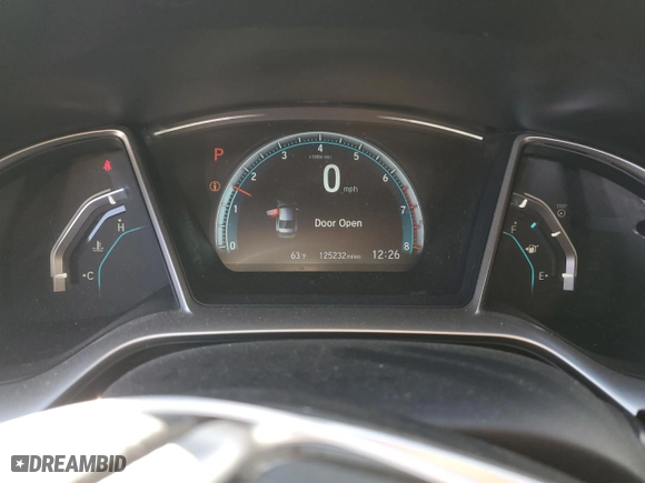 2016 Honda Civic Sedan EX-T with VIN 19XFC1F32GE006859, listed as a Copart auction lot 46703815 with 125,232 mi miles and Salvage Title. Bid and sale history available at carsss.com. Image 9.