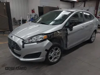 2015 Ford Fiesta SE with VIN 3FADP4BJXFM133631, listed as a IAAI auction lot 41835888 with 51,562 mi miles. Bid and sale history available at carsss.com. Image 2.