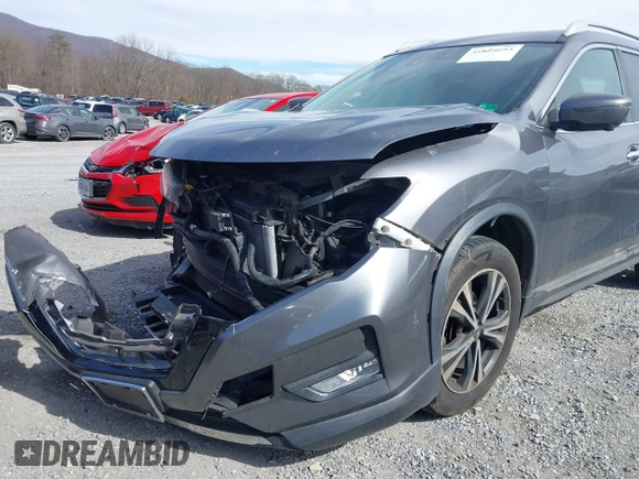 2017 Nissan Rogue SL with VIN 5N1AT2MV6HC871486, listed as a IAAI auction lot 41859693 with 92,344 mi miles. Bid and sale history available at carsss.com. Image 18.