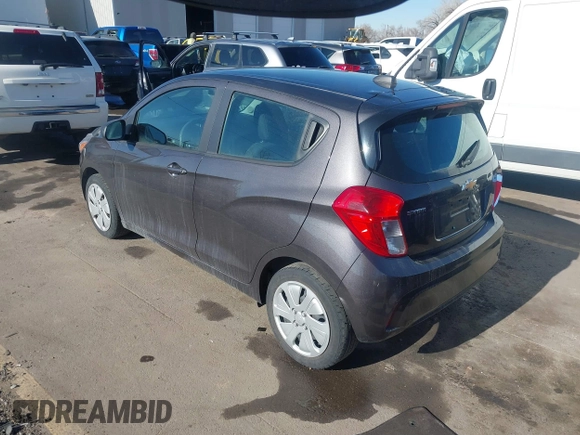2016 Chevrolet Spark LS with VIN KL8CB6SAXGC574462, listed as a IAAI auction lot 41456516 with 53,625 mi miles. Bid and sale history available at carsss.com. Image 3.