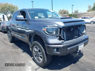 2021 Toyota Tundra SR5 with VIN 5TFDY5F1XMX977876, listed as a IAAI auction lot 42651491 with 120,805 mi miles and . Bid and sale history available at DreamBid. Image 1.