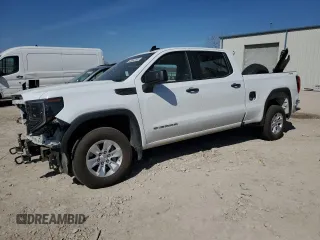 2024 GMC Sierra 1500 Pro with VIN 3GTUUAEDXRG139942, listed as a Copart auction lot 48542505 with 25,097 mi miles and Salvage Title. Bid and sale history available at carsss.com. Image 1.