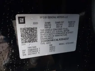 2020 Chevrolet Suburban LT z VIN 1GNSKHKC4LR304237, wystawiony jako IAAI lot #41179977 z przebiegiem 94 302 mil mil oraz . Historia ofert i sprzedaży dostępna na DreamBid. Obrazek 9.