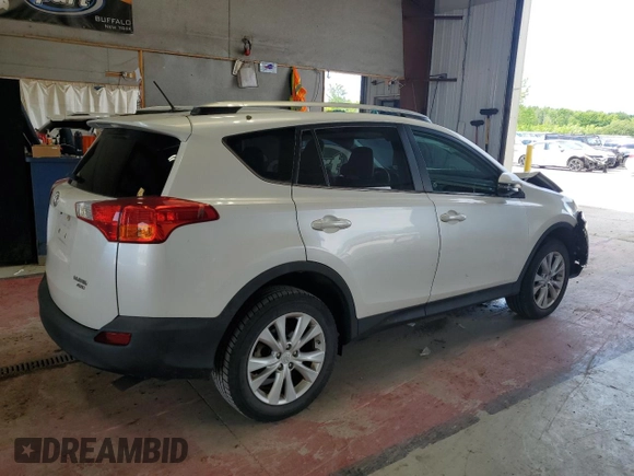 2014 Toyota RAV4 Limited with VIN 2T3DFREV6EW171671, listed as a Copart auction lot 63530625 with 66,229 mi miles and Salvage title. Bid and sale history available at DreamBid. Image 3.