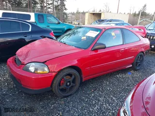 1998 Honda Civic EX with VIN 1HGEJ8148WL130488, listed as a IAAI auction lot 41119419 with 185,532 mi miles. Bid and sale history available at carsss.com. Image 17.