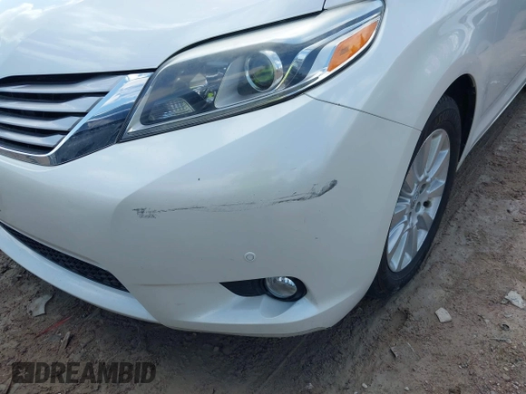 2016 Toyota Sienna XLE with VIN 5TDYK3DC5GS700459, listed as a IAAI auction lot 41905607 with Not provided miles and . Bid and sale history available at DreamBid. Image 6.