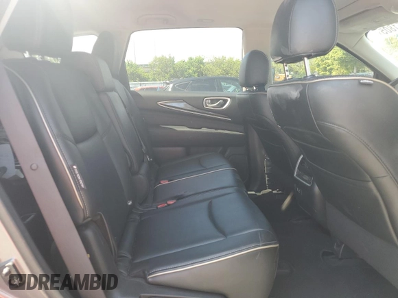 2019 Infiniti QX60 Pure with VIN 5N1DL0MN5KC560950, listed as a Copart auction lot 61051805 with 55,857 mi miles and Salvage title. Bid and sale history available at DreamBid. Image 11.