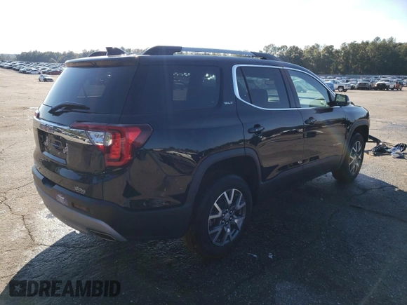 2023 GMC Acadia SLT with VIN 1GKKNMLS9PZ206975, listed as a Copart auction lot 88037685 with 12,465 mi miles and Salvage Title. Bid and sale history available at DreamBid. Image 3.