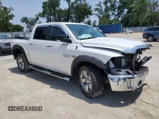 2018 Ram 1500 Big Horn z VIN 1C6RR7LT7JS254698, wystawiony jako Copart lot #57526965 z przebiegiem 46 700 mil mil oraz Szkoda całkowita • Salvage title. Historia ofert i sprzedaży dostępna na DreamBid. Obrazek 4.