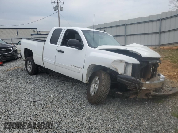 2007 Chevrolet Silverado 1500 Work Truck with VIN 1GCEC19C17Z544318, listed as a Copart auction lot 48869975 with Not Provided miles and Salvage Title. Bid and sale history available at DreamBid. Image 4.