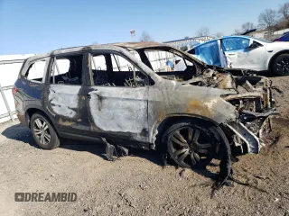 2017 Honda Pilot EX with VIN 5FNYF6H32HB008391, listed as a Copart auction lot 47603075 with Not Provided miles and Non Repairable. Bid and sale history available at DreamBid. Image 4.
