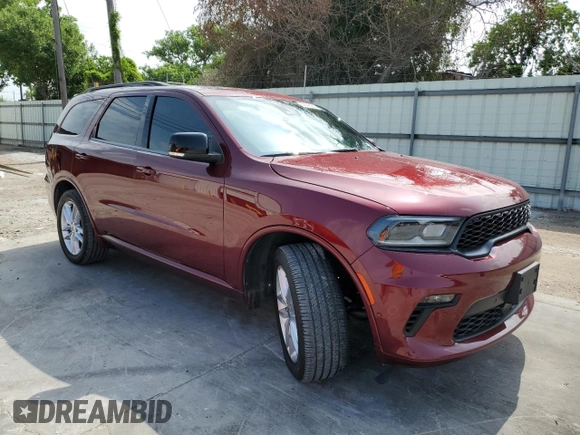 2023 Dodge Durango GT Plus с VIN 1C4RDHDG9PC583047, выставлен на аукционе Copart как лот 56343265 с пробегом 8 944 миль миль и Списание • Salvage title. История ставок и продаж доступна на DreamBid. Изображение 4.