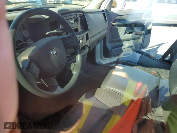 2008 Dodge 1500 ST with VIN 1D7HA16KX8J208476, listed as a Copart auction lot 42500815 with 180,257 mi miles and Salvage Title. Bid and sale history available at DreamBid. Image 7.