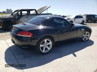 2012 BMW Z4 sDrive28i with VIN WBALL5C53CJ103000, listed as a Copart auction lot 47689465 with 0 mi miles and Salvage Title. Bid and sale history available at carsss.com. Image 3.