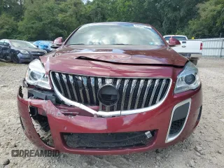 2016 Buick Regal GS with VIN 2G4GV5GX3G9157582, listed as a Copart auction lot 68622714 with 111,842 mi miles and Salvage Title. Bid and sale history available at DreamBid. Image 5.