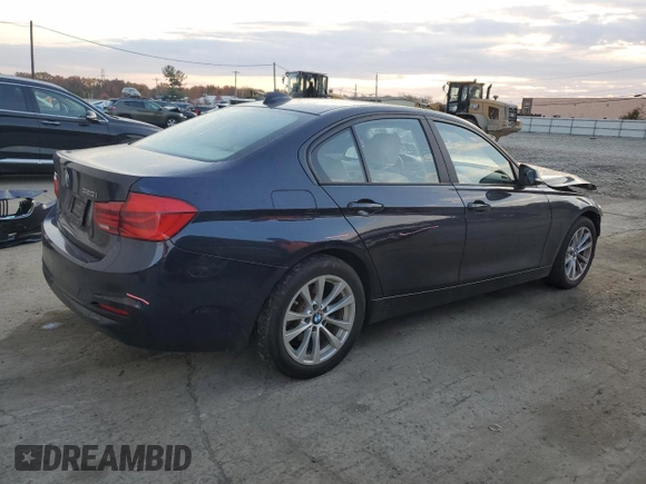2016 BMW 3 Series 320i xDrive with VIN WBA8E5G59GNU19350, listed as a Copart auction lot 77673294 with 75,697 mi miles and Salvage Title. Bid and sale history available at carsss.com. Image 3.