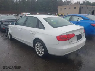 2014 Audi A4 Premium with VIN WAUBFAFL1EN038598, listed as a IAAI auction lot 41940623 with 103,544 mi miles. Bid and sale history available at carsss.com. Image 3.