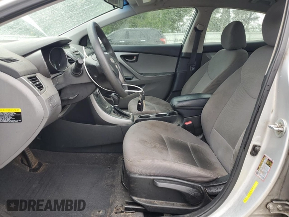 2014 Hyundai Elantra SE с VIN 5NPDH4AE2EH484114, выставлен на аукционе Copart как лот 53851635 с пробегом 238 417 миль миль и Списание • Salvage title. История ставок и продаж доступна на DreamBid. Изображение 7.