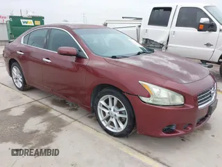 2011 Nissan Maxima SV with VIN 1N4AA5AP4BC800401, listed as a IAAI auction lot 41443004 with 98,937 mi miles and . Bid and sale history available at DreamBid. Image 1.