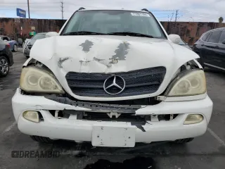 2004 Mercedes-Benz M-Class 3.5L with VIN 4JGAB57E74A501184, listed as a Copart auction lot 77801184 with 0 mi miles and Salvage Title. Bid and sale history available at carsss.com. Image 5.