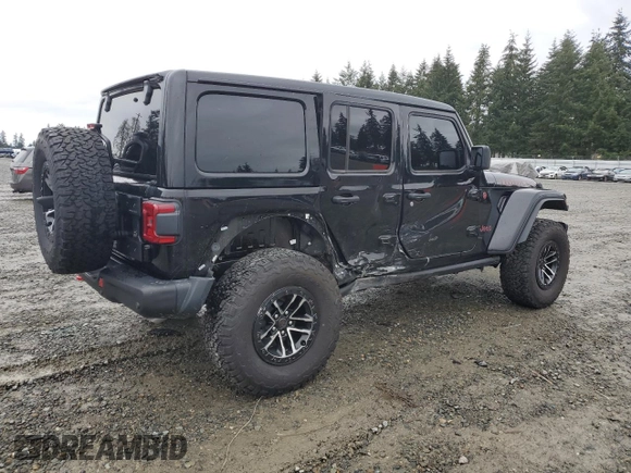 2024 Jeep Wrangler Rubicon X z VIN 1C4RJXFG5RW339591, wystawiony jako Copart lot #50061185 z przebiegiem 3 056 mil mil oraz Szkoda całkowita • Salvage title. Historia ofert i sprzedaży dostępna na DreamBid. Obrazek 3.