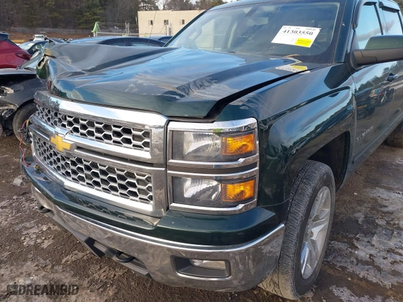 2015 Chevrolet Silverado 1500 LT with VIN 3GCUKREH7FG109509, listed as a IAAI auction lot 41303550 with 75,263 mi miles. Bid and sale history available at carsss.com. Image 6.