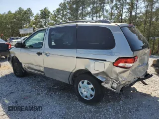 2001 Toyota Sienna CE with VIN 4T3ZF19C91U335151, listed as a Copart auction lot 50095275 with 194,095 mi miles and Salvage Title. Bid and sale history available at carsss.com. Image 2.