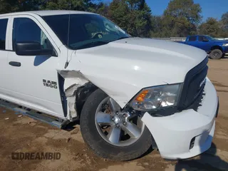 2018 Ram 1500 Express with VIN 1C6RR7FG5JS296222, listed as a IAAI auction lot 40983448 with 61,262 mi miles. Bid and sale history available at carsss.com. Image 6.