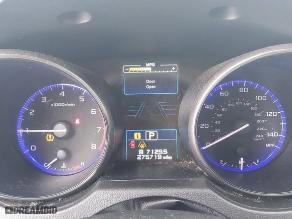2017 Subaru Legacy Premium with VIN 4S3BNAF67H3059567, listed as a IAAI auction lot 41575063 with 275,719 mi miles. Bid and sale history available at carsss.com. Image 7.
