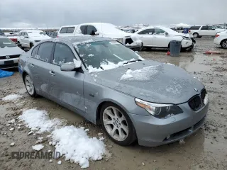 2004 BMW 5 Series 530i with VIN WBANA73554B058552, listed as a Copart auction lot 49549885 with 251,004 mi miles and Salvage Title. Bid and sale history available at DreamBid. Image 4.