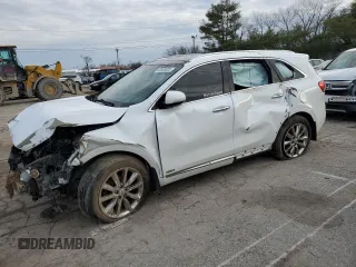 2016 Kia Sorento SX with VIN 5XYPKDA54GG081485, listed as a Copart auction lot 43355325 with 170,187 mi miles and Salvage Title. Bid and sale history available at carsss.com. Image 1.