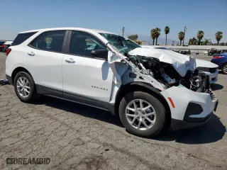 2024 Chevrolet Equinox LS with VIN 3GNAXHEGXRL138690, listed as a Copart auction lot 52416625 with 6,552 mi miles and Salvage Title. Bid and sale history available at carsss.com. Image 4.