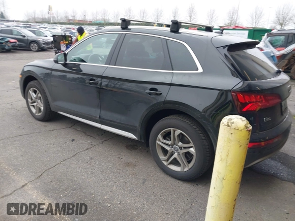 2019 Audi Q5 Premium with VIN WA1ANAFY5K2039094, listed as a IAAI auction lot 41333509 with 45,956 mi miles. Bid and sale history available at carsss.com. Image 3.