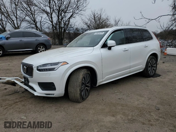 2021 Volvo XC90 Momentum with VIN YV4102PK5M1764561, listed as a Copart auction lot 45925475 with 0 mi miles and Salvage Title. Bid and sale history available at carsss.com. Image 1.